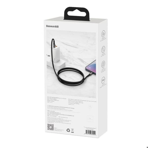 Coque - Baseus - Tyndet Cover - Hvid - Fleksibel - Let - iPhone 6