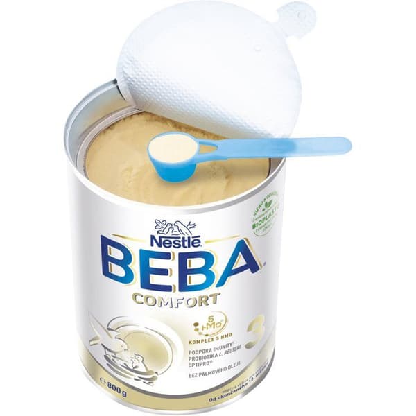 BEBA COMFORT 3, 5 HMO, mjölk för unga barn, 800 g