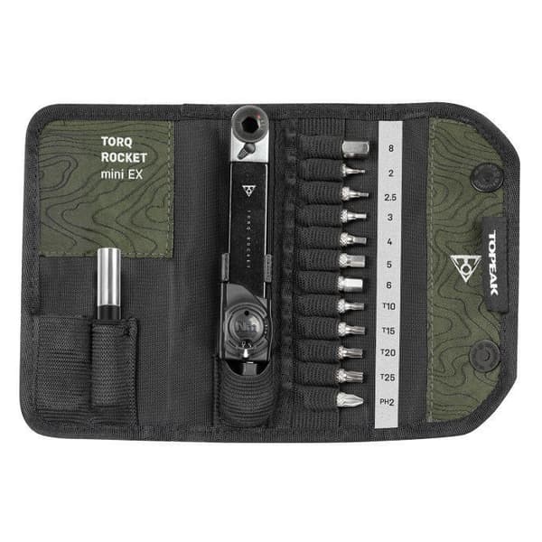 Torx-nøgle - TOPEAK - Torq Rocket Mini EX - Kompakt - Ergonomisk - Høj kvalitet