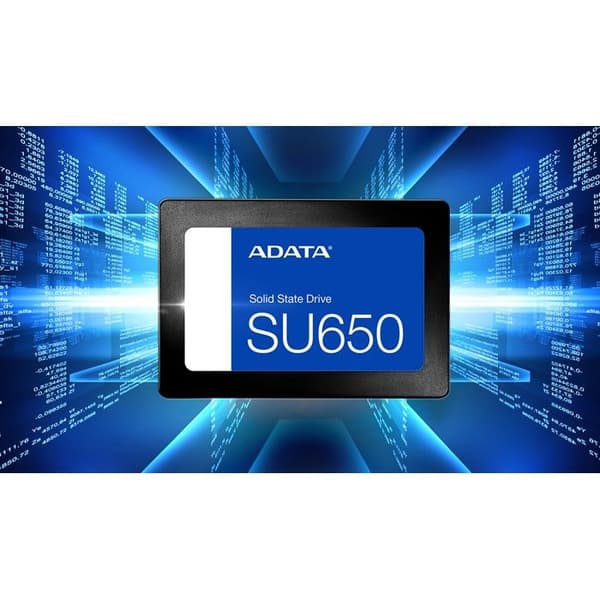 ADATA Ultimate SU650 2,5" 960 GB SSD - SATA III - 520 MB/s - 6000 Gbit/s