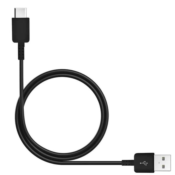 USB-kabel - SAMSUNG - Paket med 2 - USB A/USB C - 1,5m - Svart