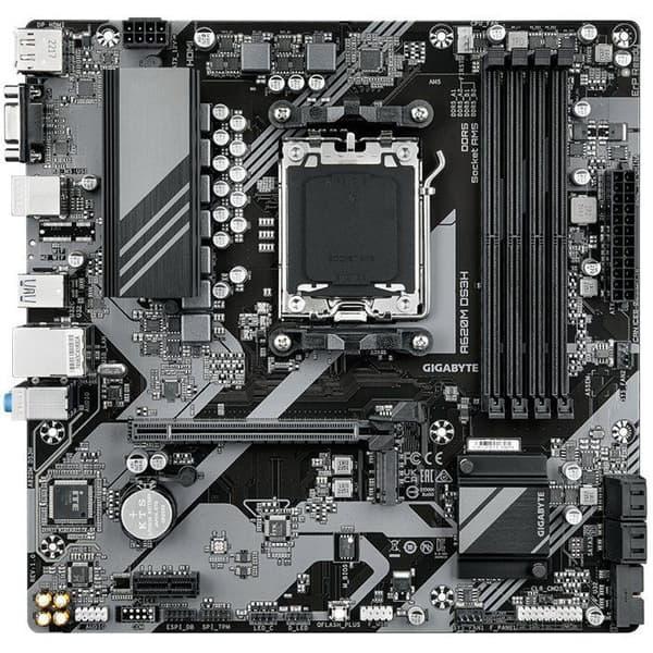Moderkort - GIGABYTE - A620M DS3H - Format Micro-ATX - Chipset AMD A620 - DDR5 & PCIe 4.0
