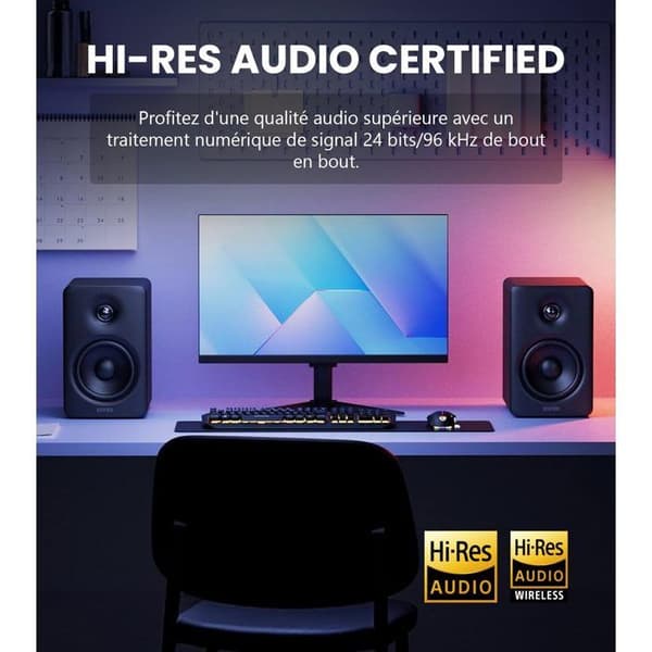 Datorhögtalare - EDIFIER - M90 - 100 W RMS - Bluetooth 6.0 LDAC - HDMI eARC