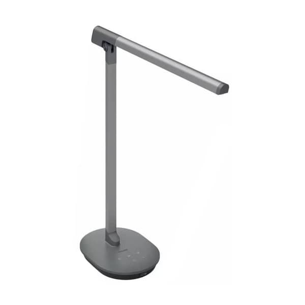Skrivebordslampe - Philips - Sword - 12W - 3 intensiteter - Genopladelig USB - Sort