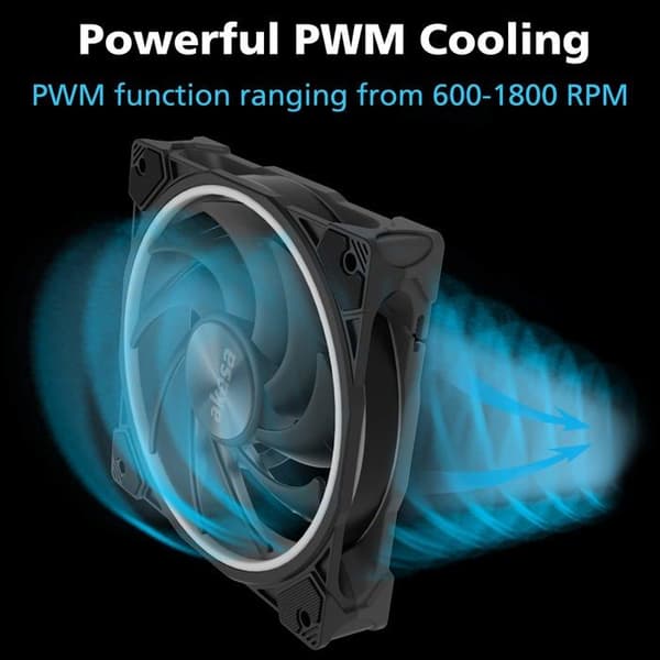 Ventilator - AKASA - AK-FN119 - 140 mm - ARGB - PWM
