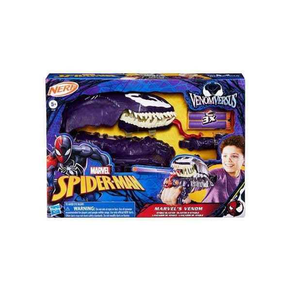 Spider-Man Blaster Attack Game Marvels Venom Versus