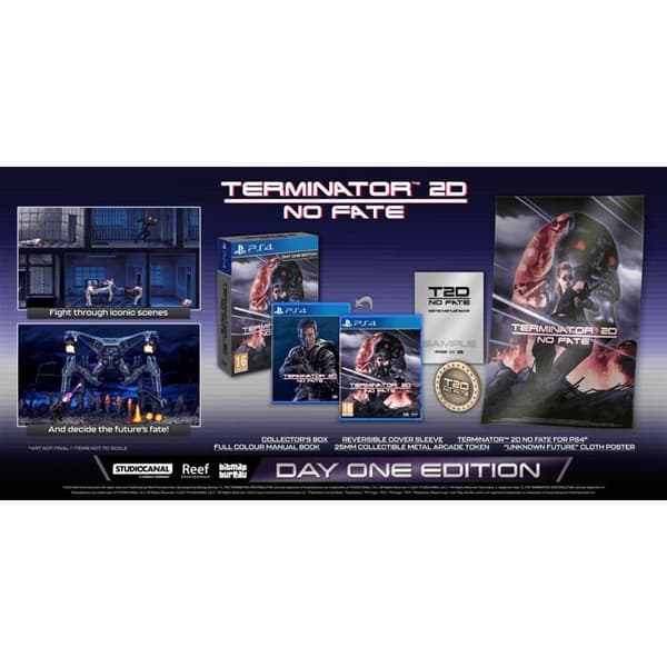 Terminator 2D No Fate Day-One Edition PS4