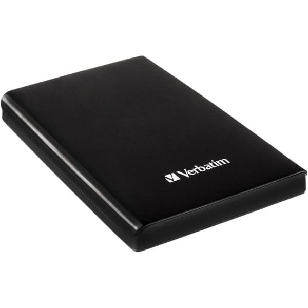 Ekstern SSD - VERBATIM - Store'N'Go Slim - 512 Go - Sort