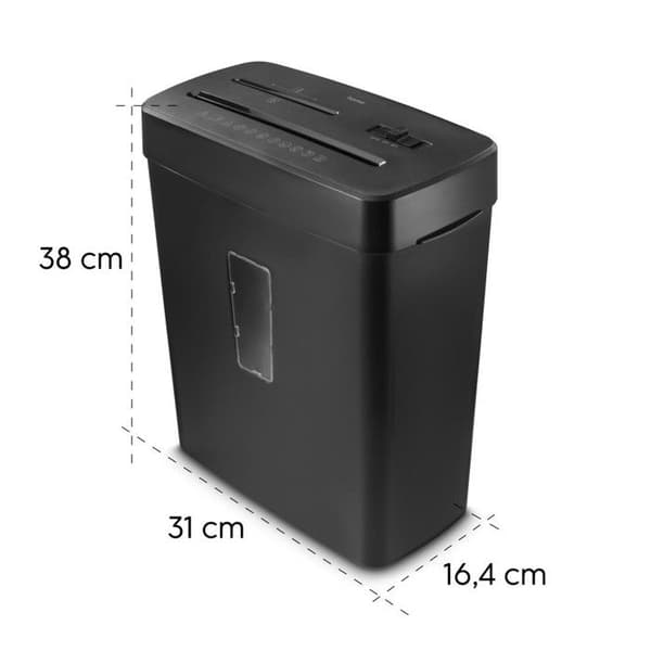Dokumentmakulator - HAMA - Prime M50CD-B - Snit P5 - Kapacitet 5 ark - Sort