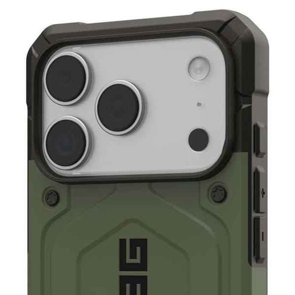 Coque MagSafe - UAG - Pathfinder - Ultra resistent - Grön - iPhone 17 Pro