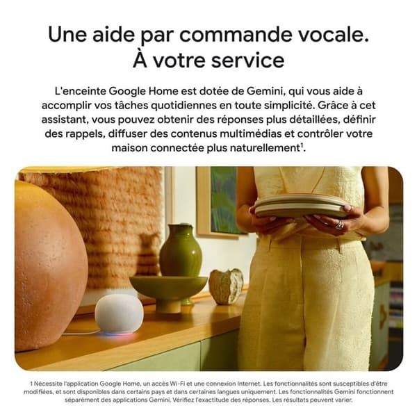 Intelligent högtalare Google Home Speaker Hazel