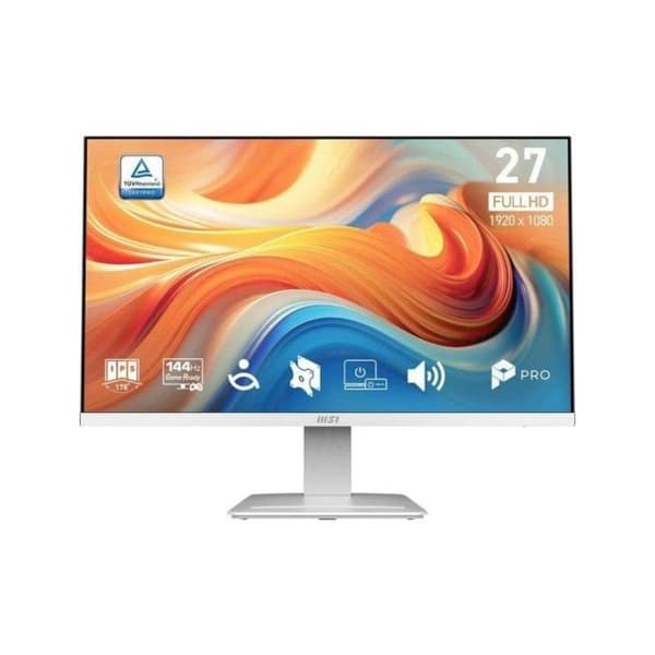 Monitor MSI PRO MP273W E14A 27" FullHD 144Hz IPS 1ms Højttalere VESA Adaptive Sync