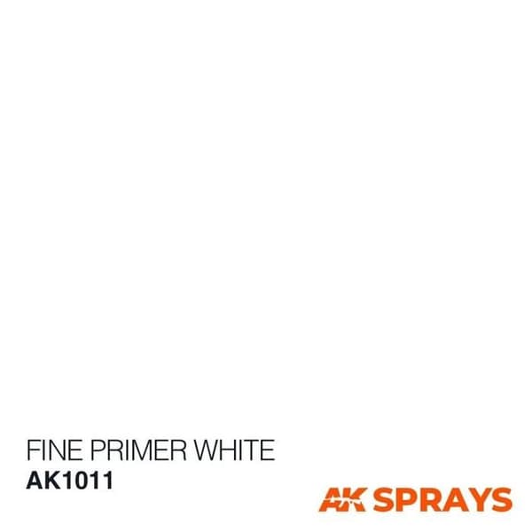 Primärspray - AK - AK1011 - Vit - 400 ml - Fin spray