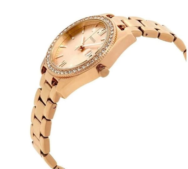 Dameur - FOSSIL - Scarlette Mini - 32 mm - Quartz - Rustfrit stål