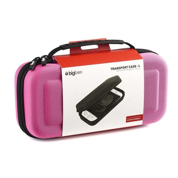 Housse - BIGBEN INTERACTIVE - Eva Pouch Large - Rosa - För Nintendo Switch - Optimal skydd