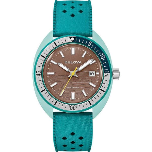Ur - Bioceramic, Grøn Gummi - Bulova - 98B446