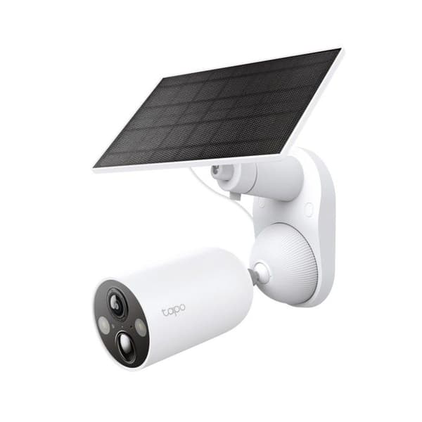 TP-Link Tapo TC85 2K 4MP Utomhus Säkerhetskamera + Tapo A201 Solpanel