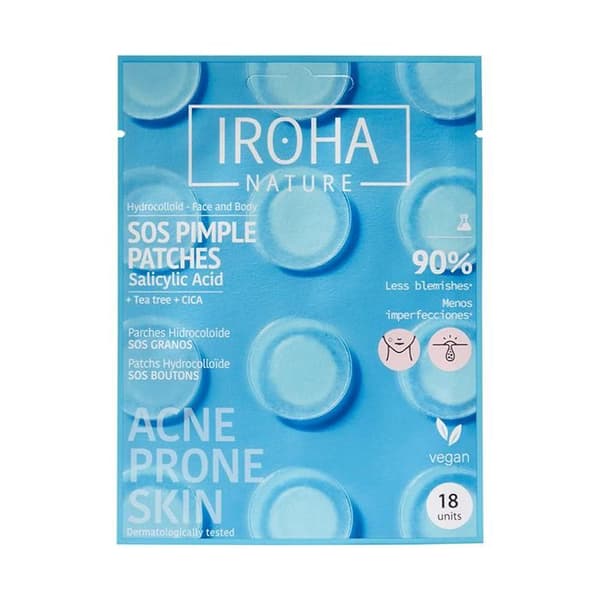 Iroha Nature Patch SOS-knapper 18 enheder