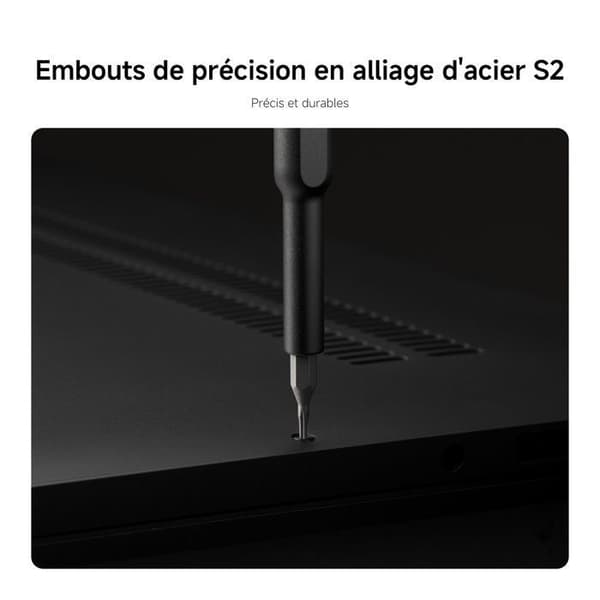 Precisionsskruvmejselset - Xiaomi - 24 bits - Aluminiumlegering - Ergonomisk - Kompakt