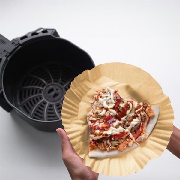 Rund fritöspapper x25 Ø KC0010 för luftfritös