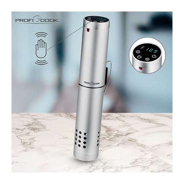 Vakuumförpacker - ProfiCook - PC-SV 1159 - Svart - Silver - Touch LED