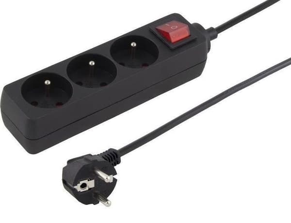 Premiumcord elektrisk installation - ppa3k-02bk
