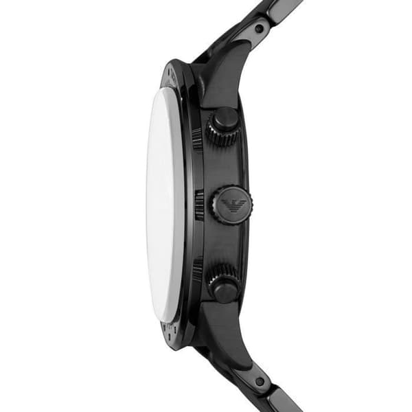 EMPORIO ARMANI ur i sort stål