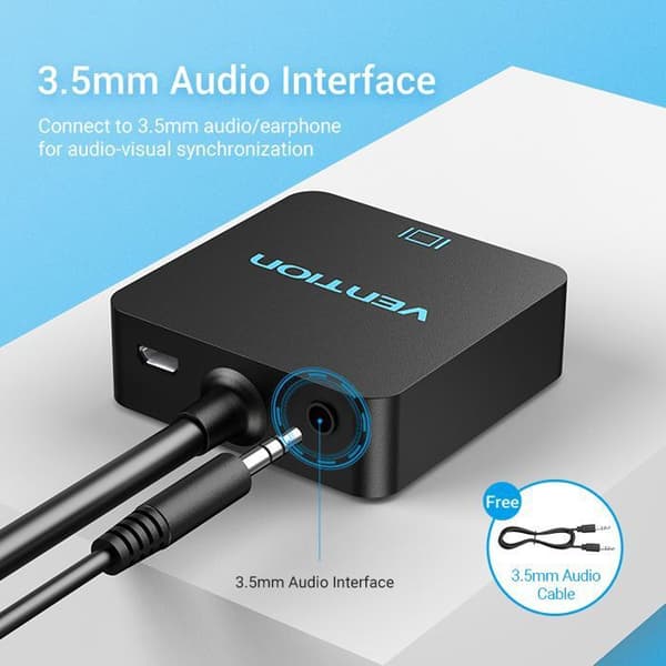 HDMI til VGA-konverter - ACRBB - 0,15 m - Adapter - HDMI/VGA-interface