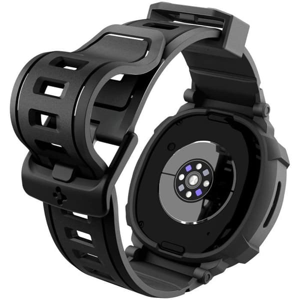 Urecover - SPIGEN - Rugged Armor Pro - Samsung Galaxy Watch 8 40mm - Mat sort - Robust beskyttelse