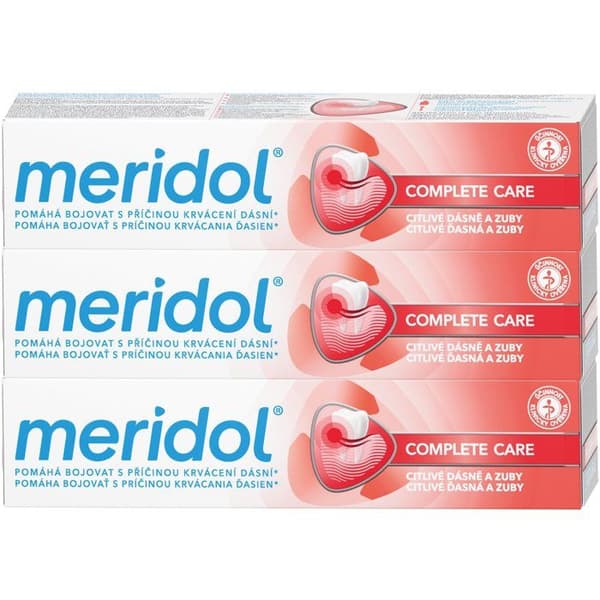MERIDOL Full care 3x 75 ml