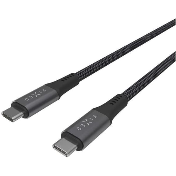 Multimedia USB-C-kabel - FIXED - 2m - 20Gbps - 240W - 4K@60Hz