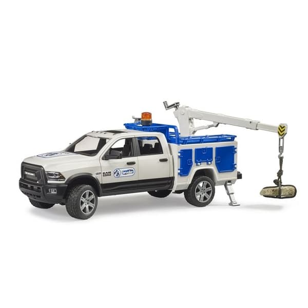 RAM 2500 Servicevogn med kran og blinklys