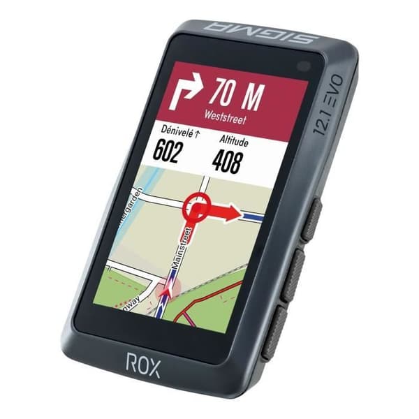 GPS-Computer - SIGMA - ROX 12.1 EVO - Kortnavigation - Dataregistrering - Kompakt og let