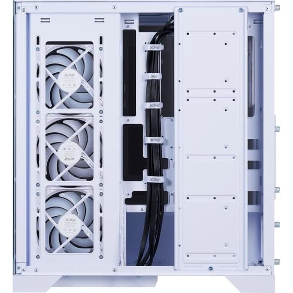 ADATA XPG Invader X BTF - Midi Tower PC-hölje Vit Matt ATX/mATX/mITX, 5×120mm ARGB, USB-C