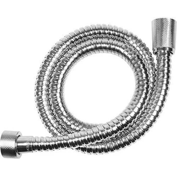 Bruseflexibel - CORNAT - TECBW3312 - Rustfrit stål - 0,80m - Forkromet - Ribbede