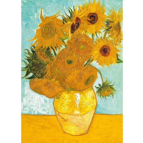 Pussel 1000 bitar - Solrosorna Vincent Van Gogh