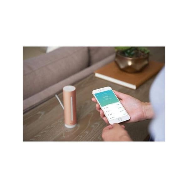 Klimamonitor - Netatmo - Healthy Home Coach - Trådløs - Rosa - Indendørs