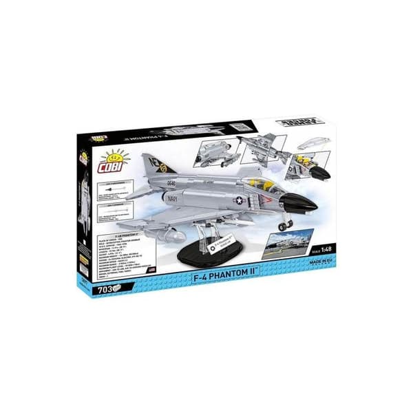 Byggset - COBI - F-4 Phantom II - 703 bitar - Grå - 1:48