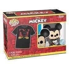 Pop&tee - Disney - Mickey (dglt) Størrelse S