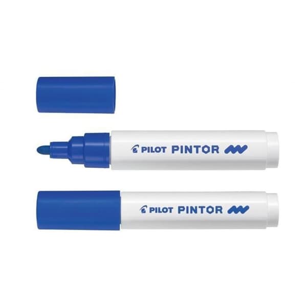 Marker - PILOT - Maler Classic - Blå - Pigmentblæk - Diameter 4,5 mm