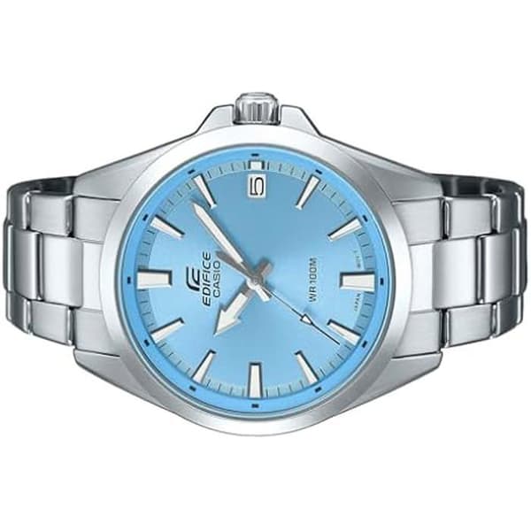 Ur - CASIO - EFV-100D-2BVUEF - Rustfrit Stål - Blå Skive - Vandtæthed 10 bar
