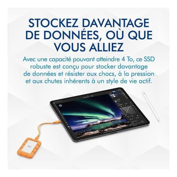LaCie Rugged Mini SSD 500 GB