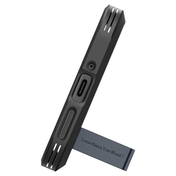 Spigen Tough Armor Cover til Google Pixel 9 Pro XL - Metal Slate