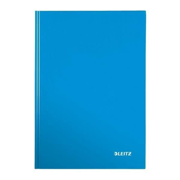 Cahier - LEITZ - WOW - A4 - Hærdet Cover - 80 Ark - Liniert Blå