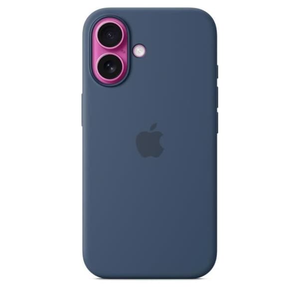 APPLE iPhone 16 - Silikonetui med MagSafe - Denim