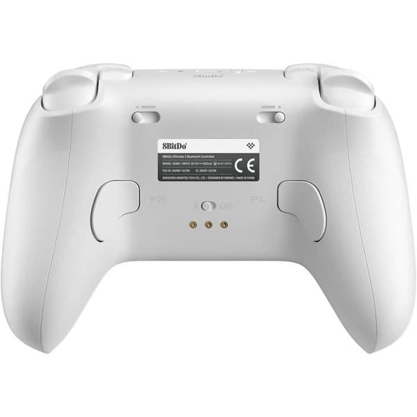 8BitDo Ultimate 2 Bluetooth - Switch 1 & 2 / PC Windows - Vit utgåvan