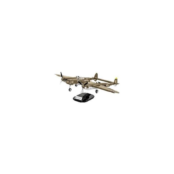 COBI 5763 - LOCKHEED P-38 LIGHTNING (H) - BYGGSET - BRUN