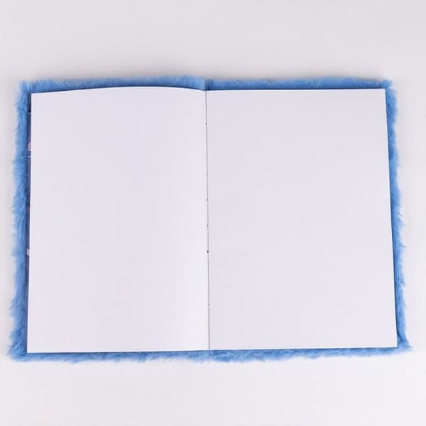 Disney Stitch Fur Notebook