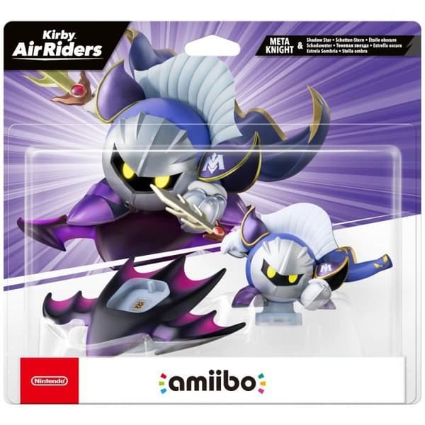 Figur Amiibo - Meta Knight & Mørk Stjerne • Kirby Samling