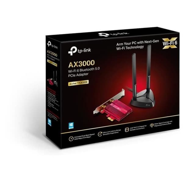 TP-Link Archer TX3000E WiFi 6 (AX3000) Bluetooth 5.0 PCIe-adapter